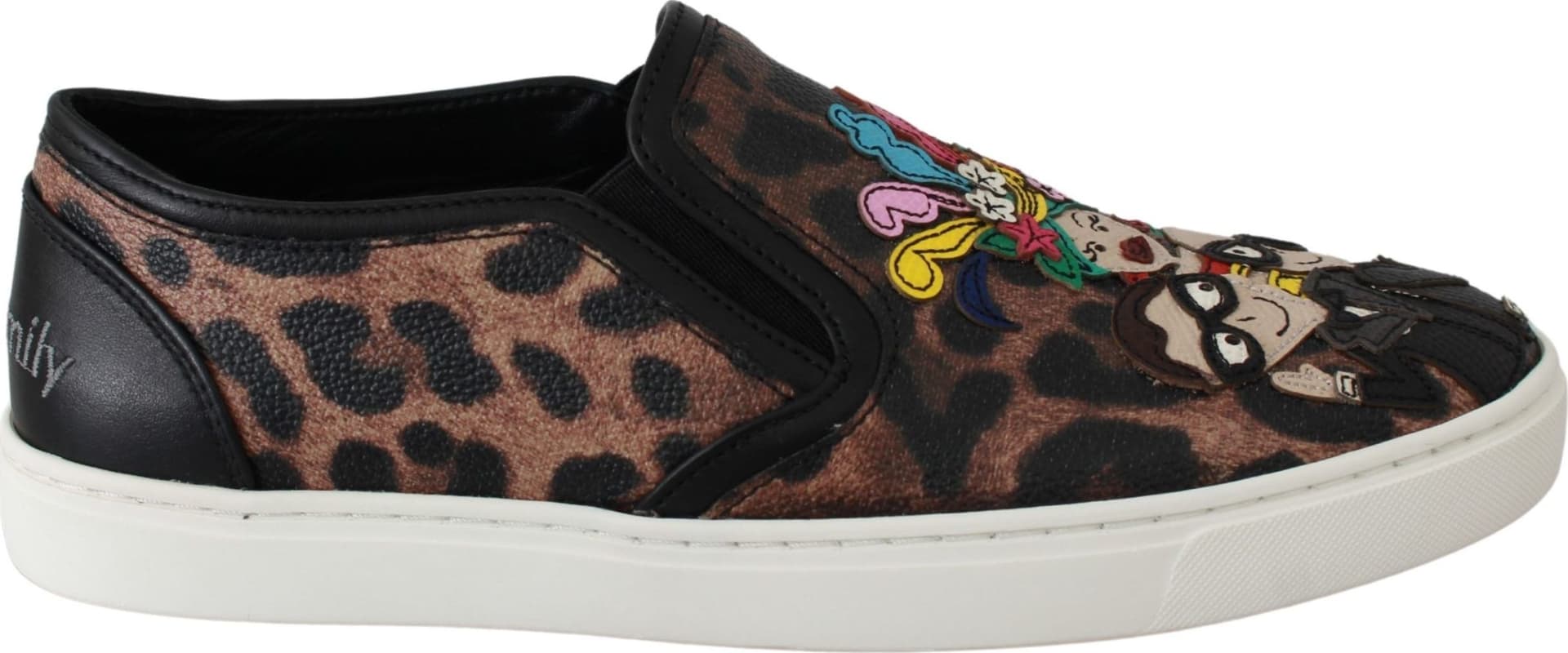 Dolce & Gabbana Leather Leopard #dgfamily Loafers Shoes - 4