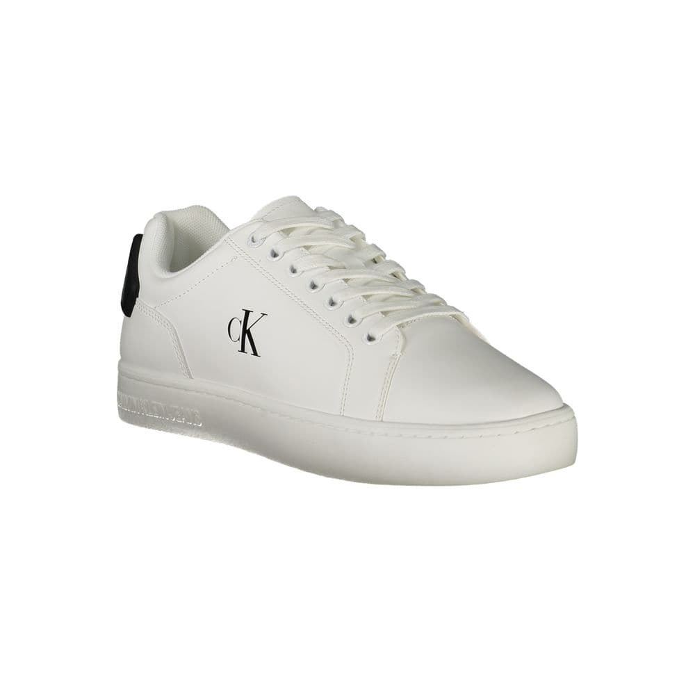 Calvin Klein Bianco Poliuretano Men Sneaker - 2