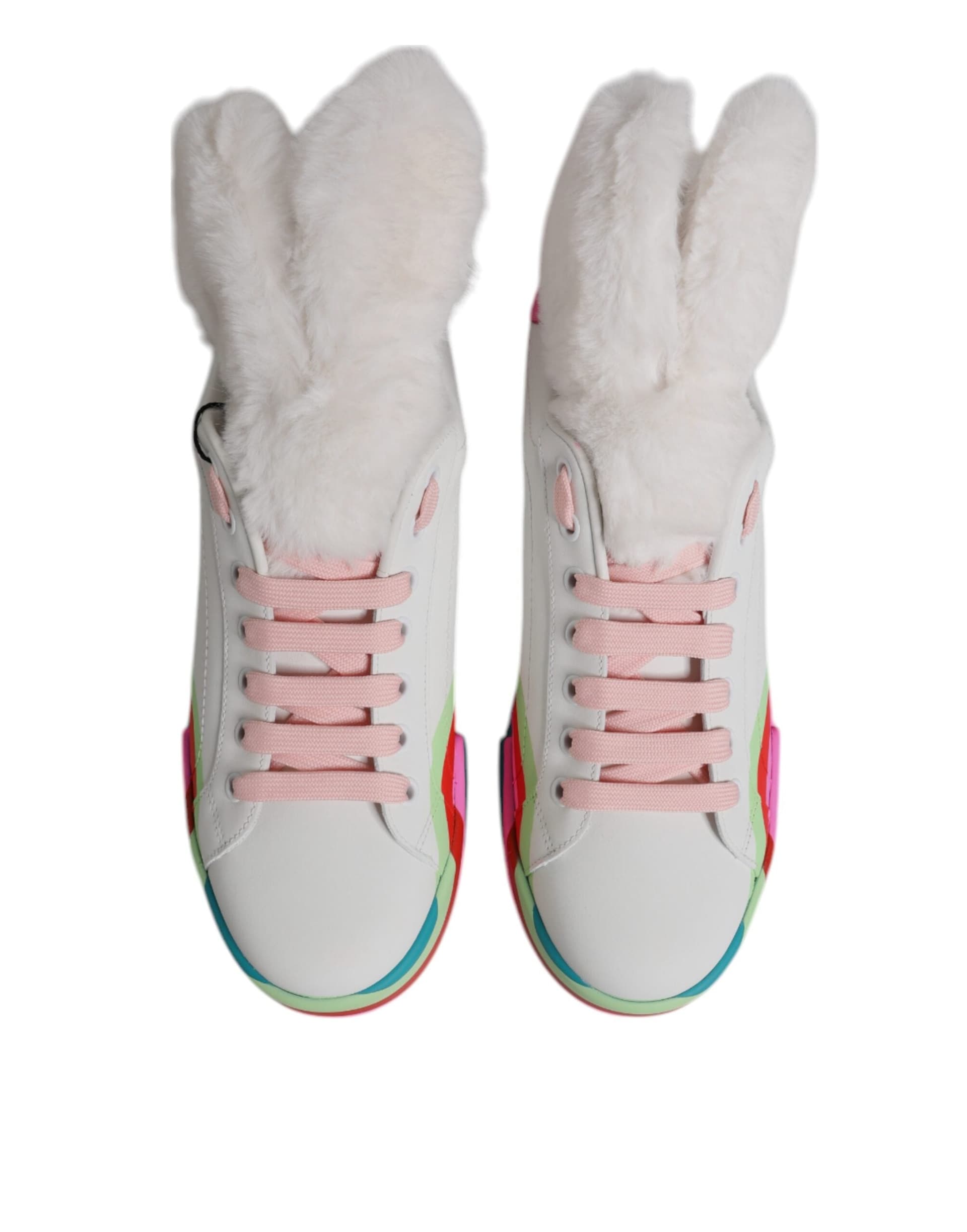 Dolce & Gabbana Multicolor Low Top Trainers Sneakers Shoes - 2