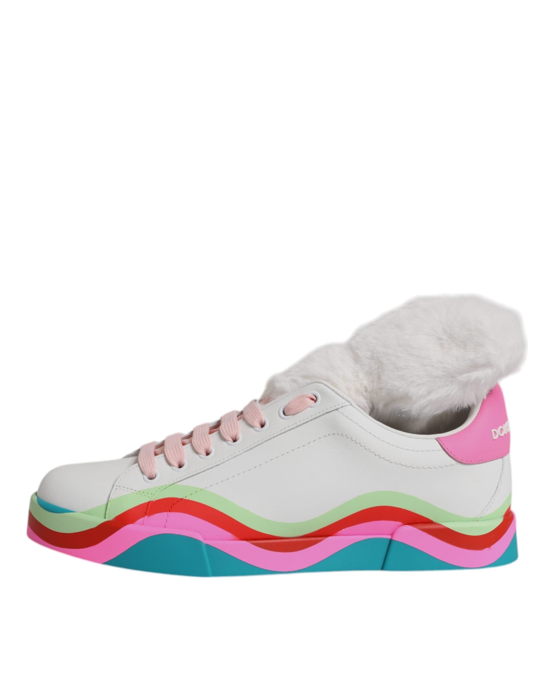 Dolce & Gabbana Multicolor Low Top Trainers Sneakers Shoes - 5