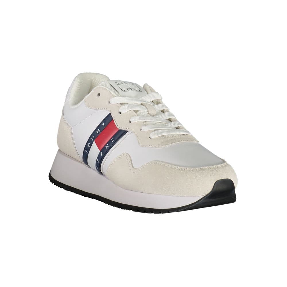 Tommy Hilfiger Bianco Leather Men Sneaker - 2