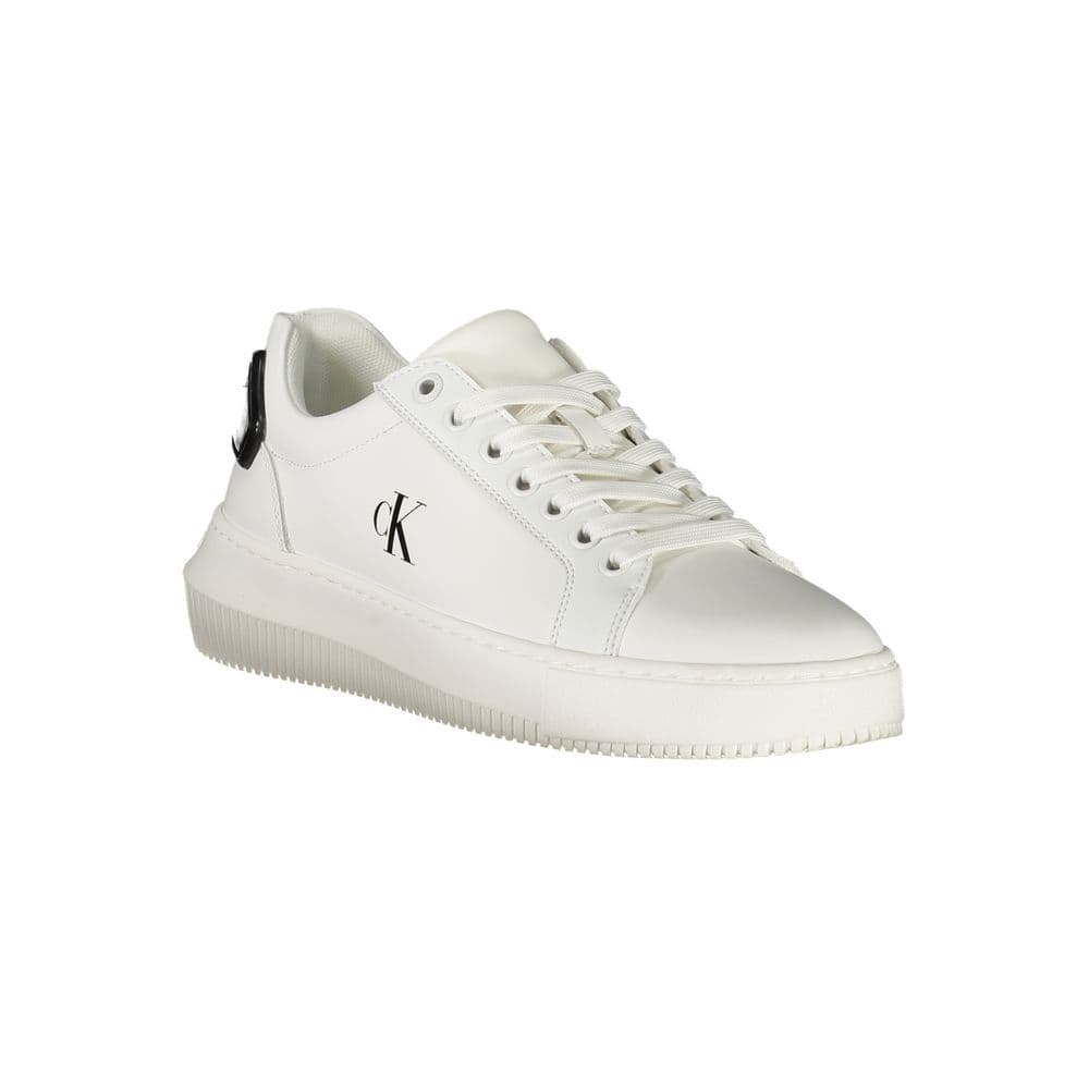 Calvin Klein Bianco Polyurethane Women Sneaker - 2