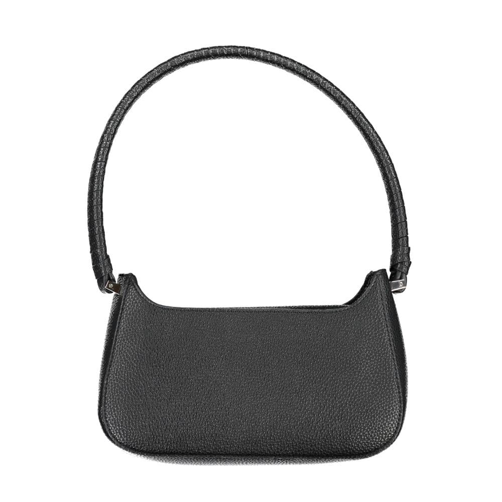 Tommy Hilfiger Black Polyurethane Women Handbag - 3