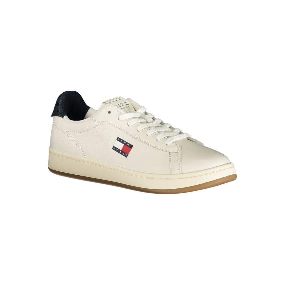 Tommy Hilfiger Bianco Poliuretano Men Sneaker - 2