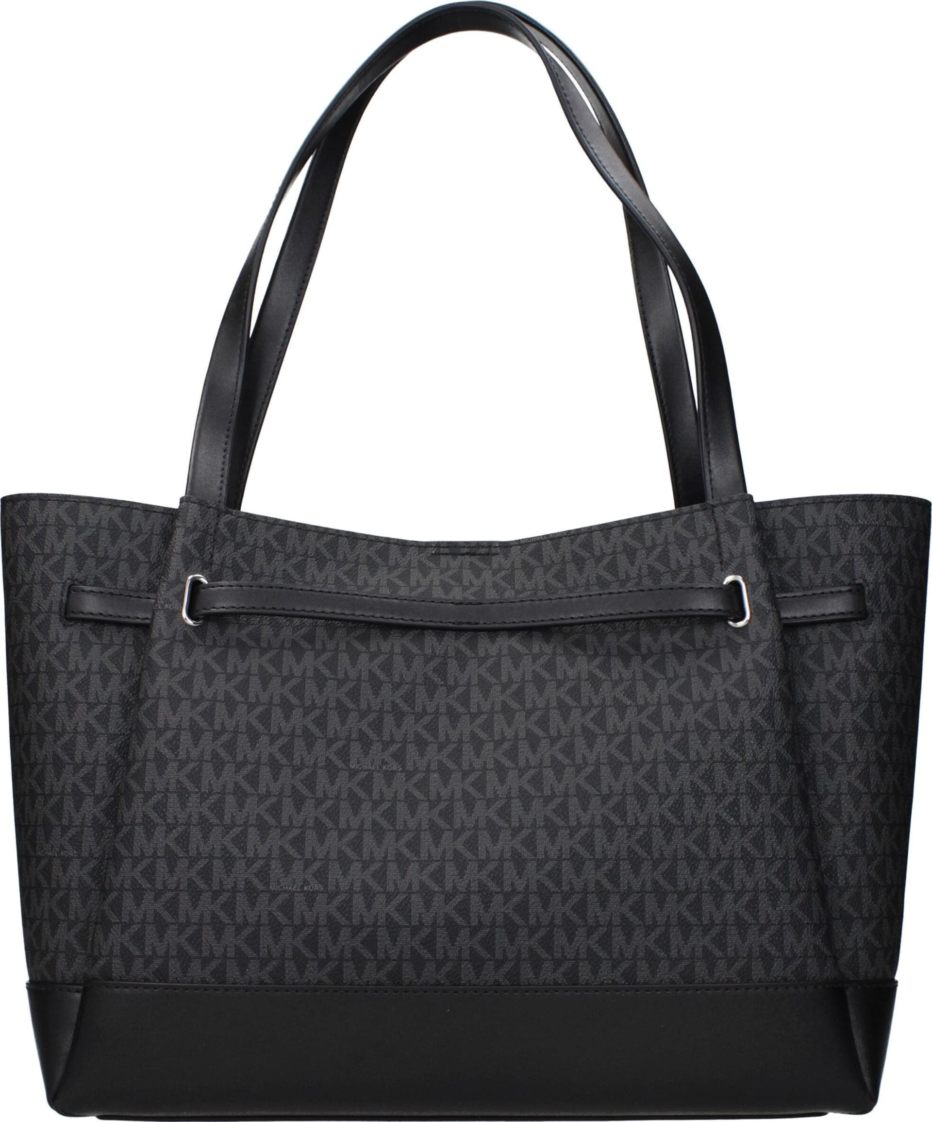 Michael Kors Black Fabric Shoulder Bag - 3