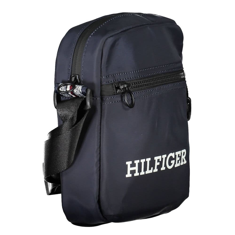 Tommy Hilfiger Blue Polyester Men Shoulder Bag - 3