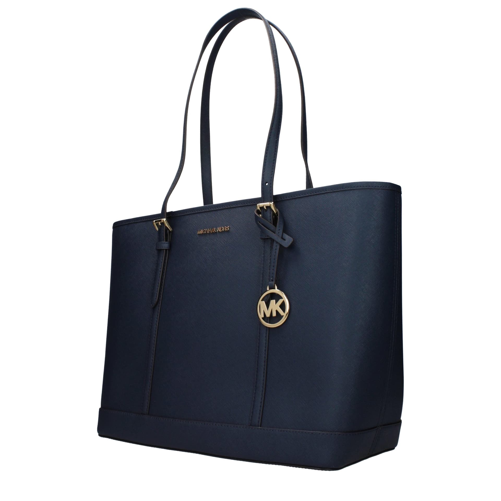 Michael Kors Blue Leather Shoulder Bag - 2