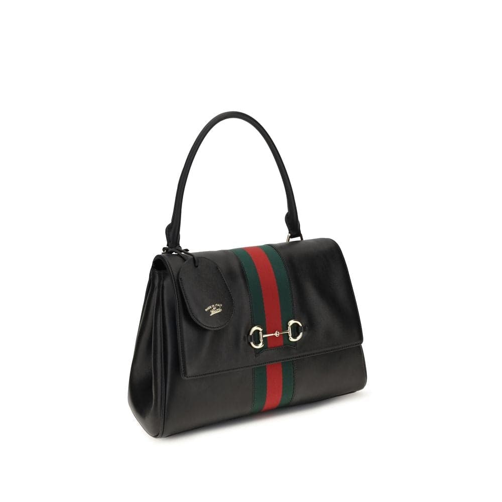 Gucci Black Calf Leather Bos Taurus Handbag - 2