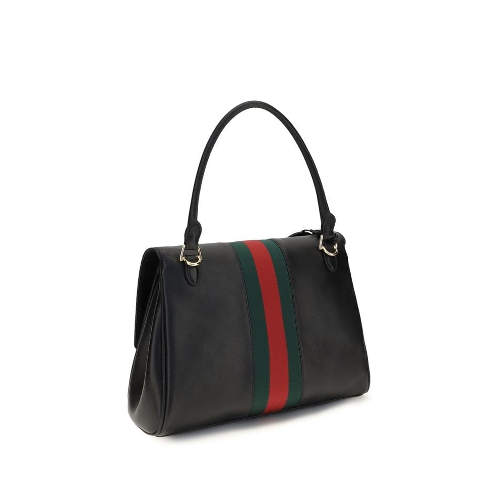 Gucci Black Calf Leather Bos Taurus Handbag - 3