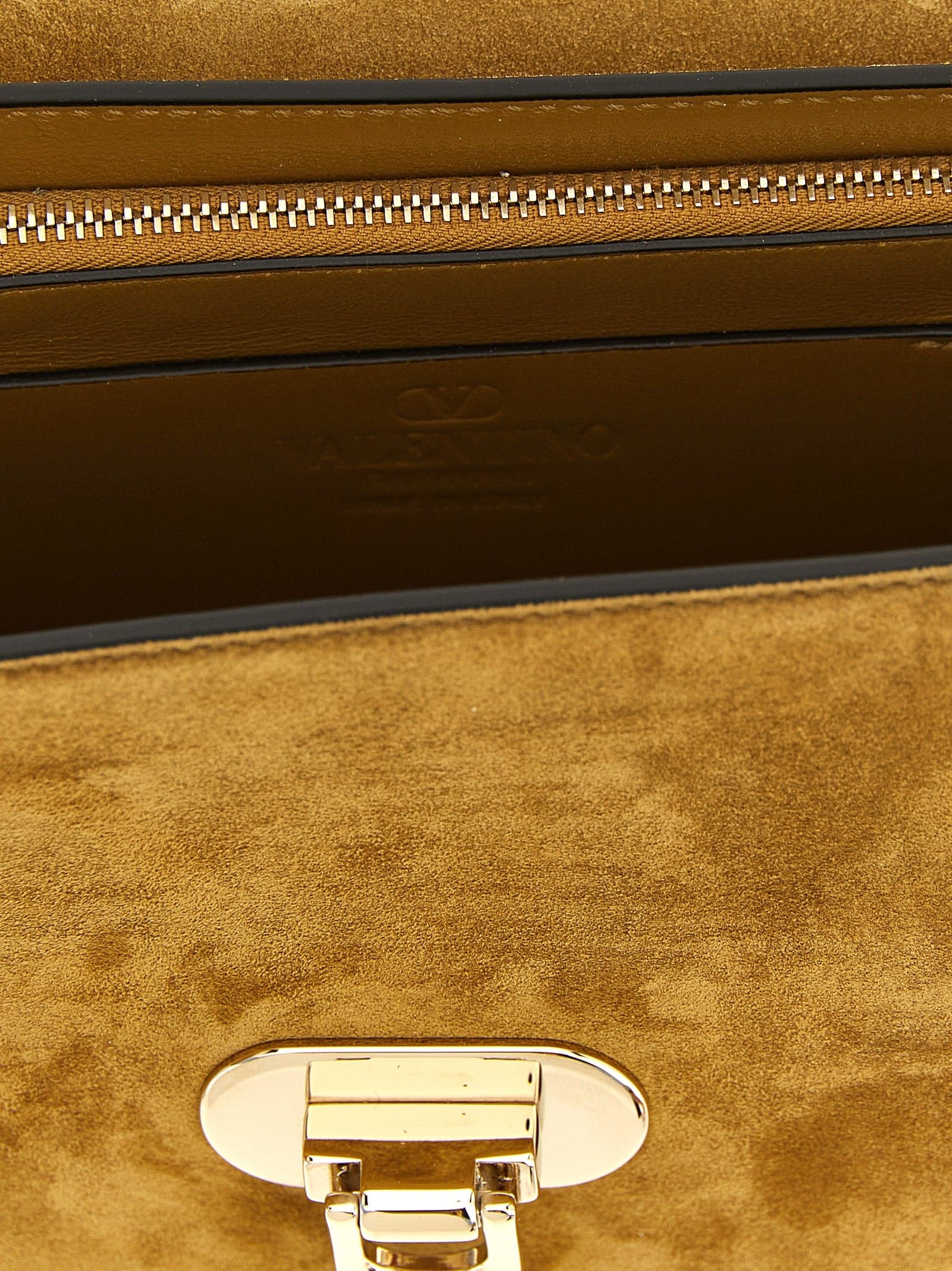 Valentino Garavani Beige Calfskin Crossbody Bag - 4