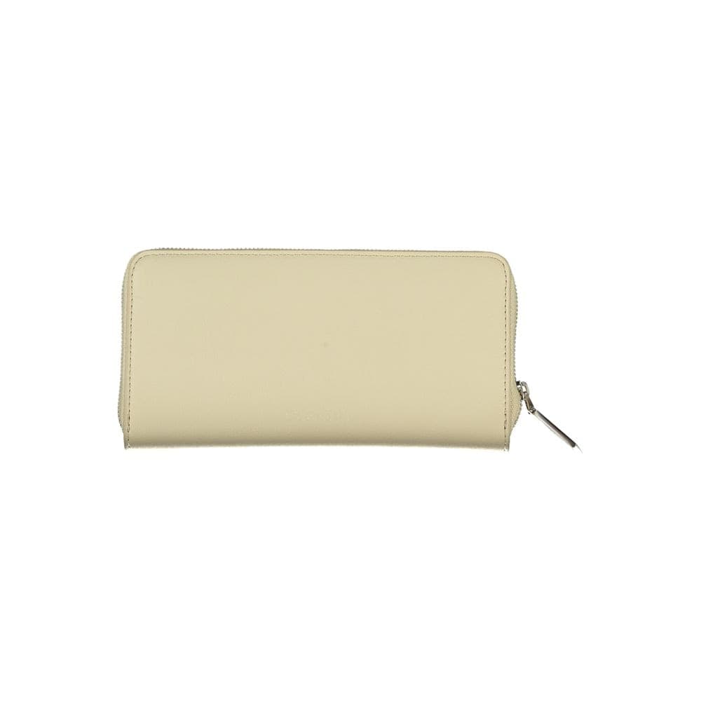 Calvin Klein Beige Polyurethane Women Wallet - 2