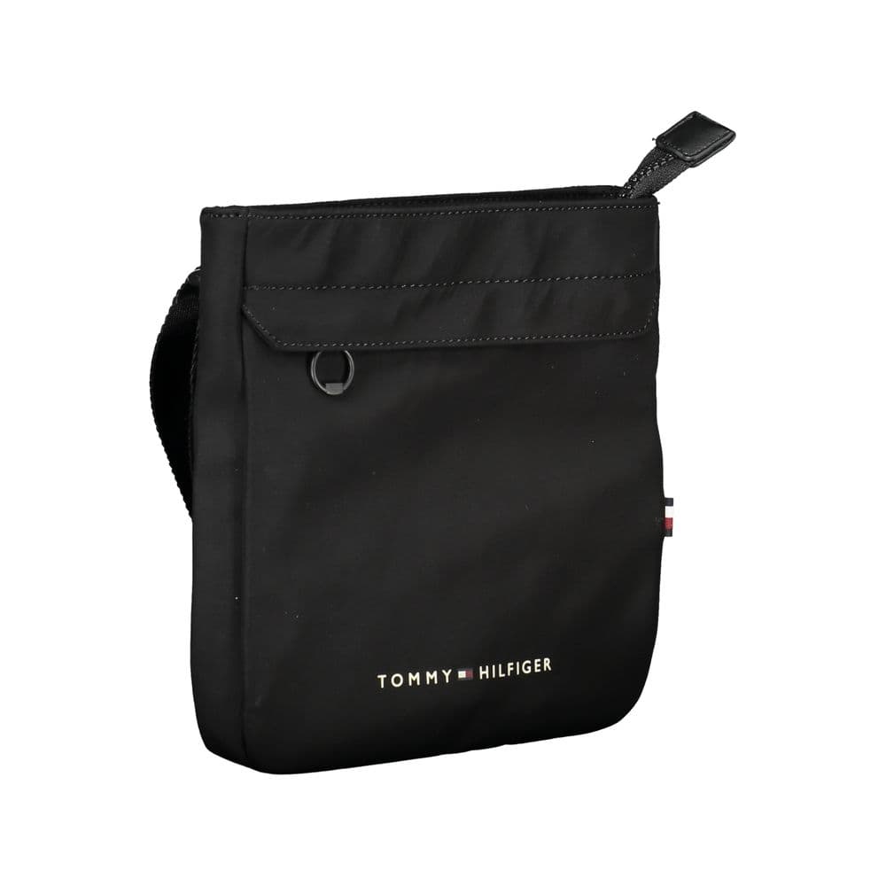 Tommy Hilfiger Black Polyester Men's Shoulder Bag - 3