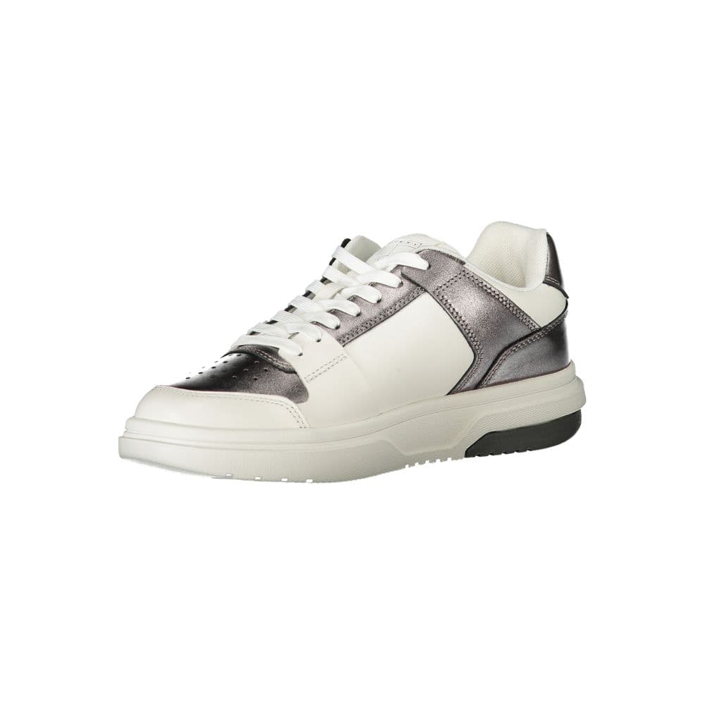 Tommy Hilfiger Bianco Polyurethane Women Sneaker - 3