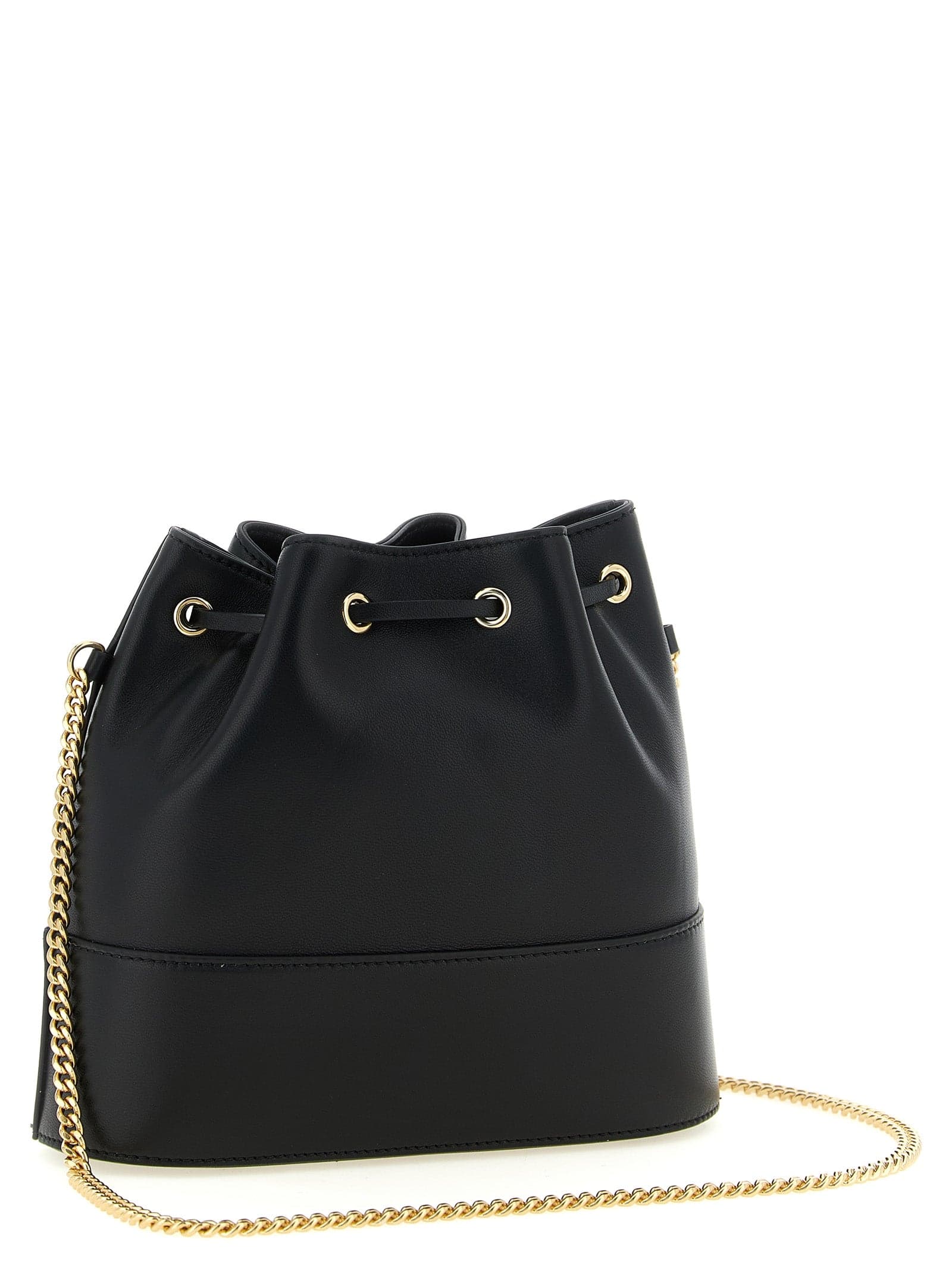 Valentino Garavani Black Lamb Leather Crossbody Bag - 2