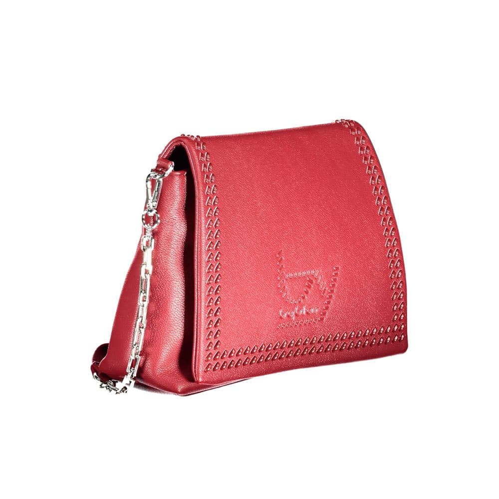 BYBLOS Rosso Polyurethane Women Handbag - 3