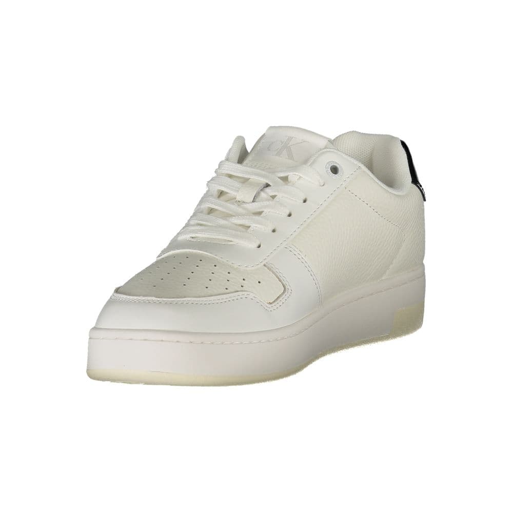 Calvin Klein Bianco Polyurethane Women Sneaker - 3