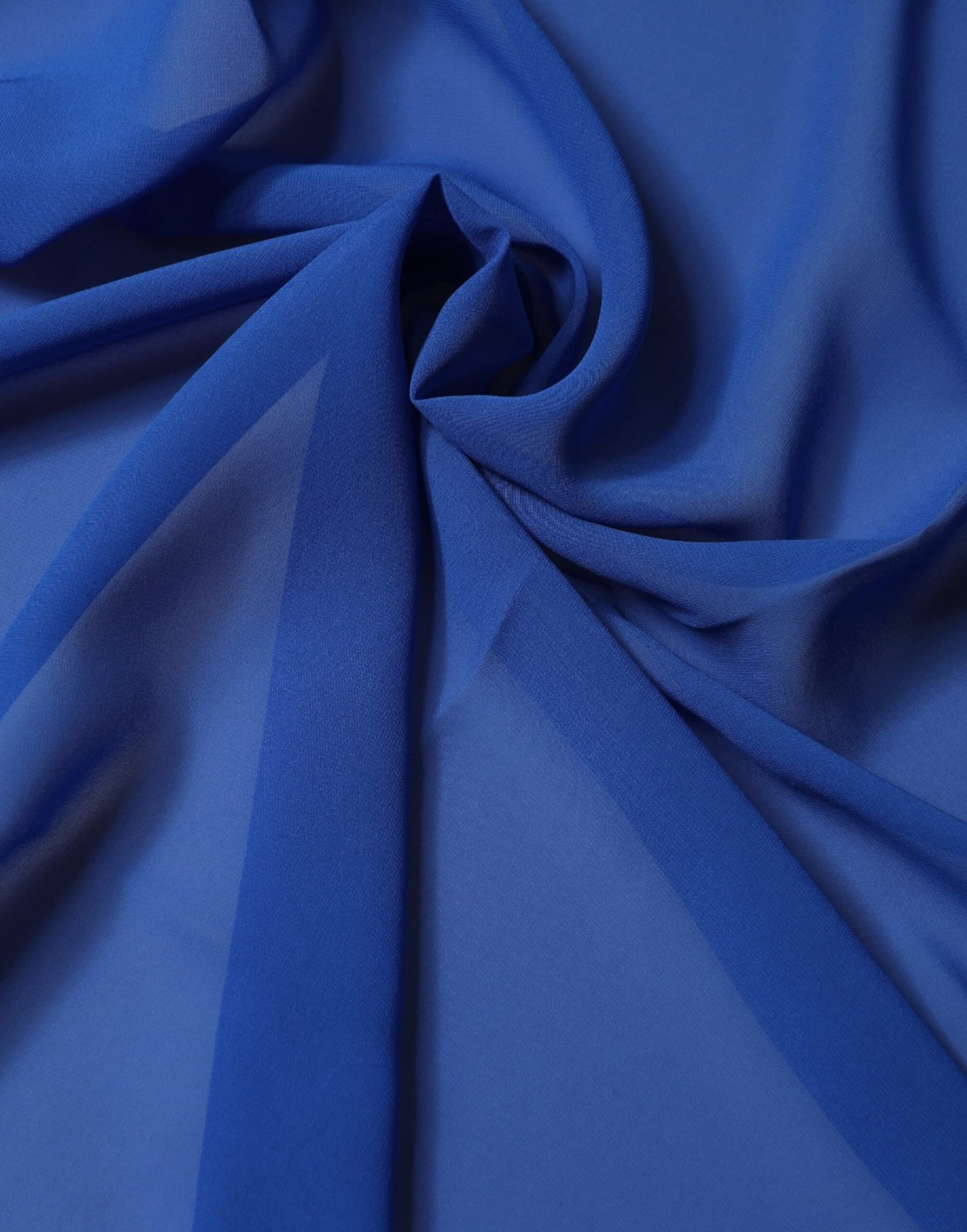 Dolce & Gabbana Blue Silk Stole Neck Wrap Shawl Men  Scarf - 3