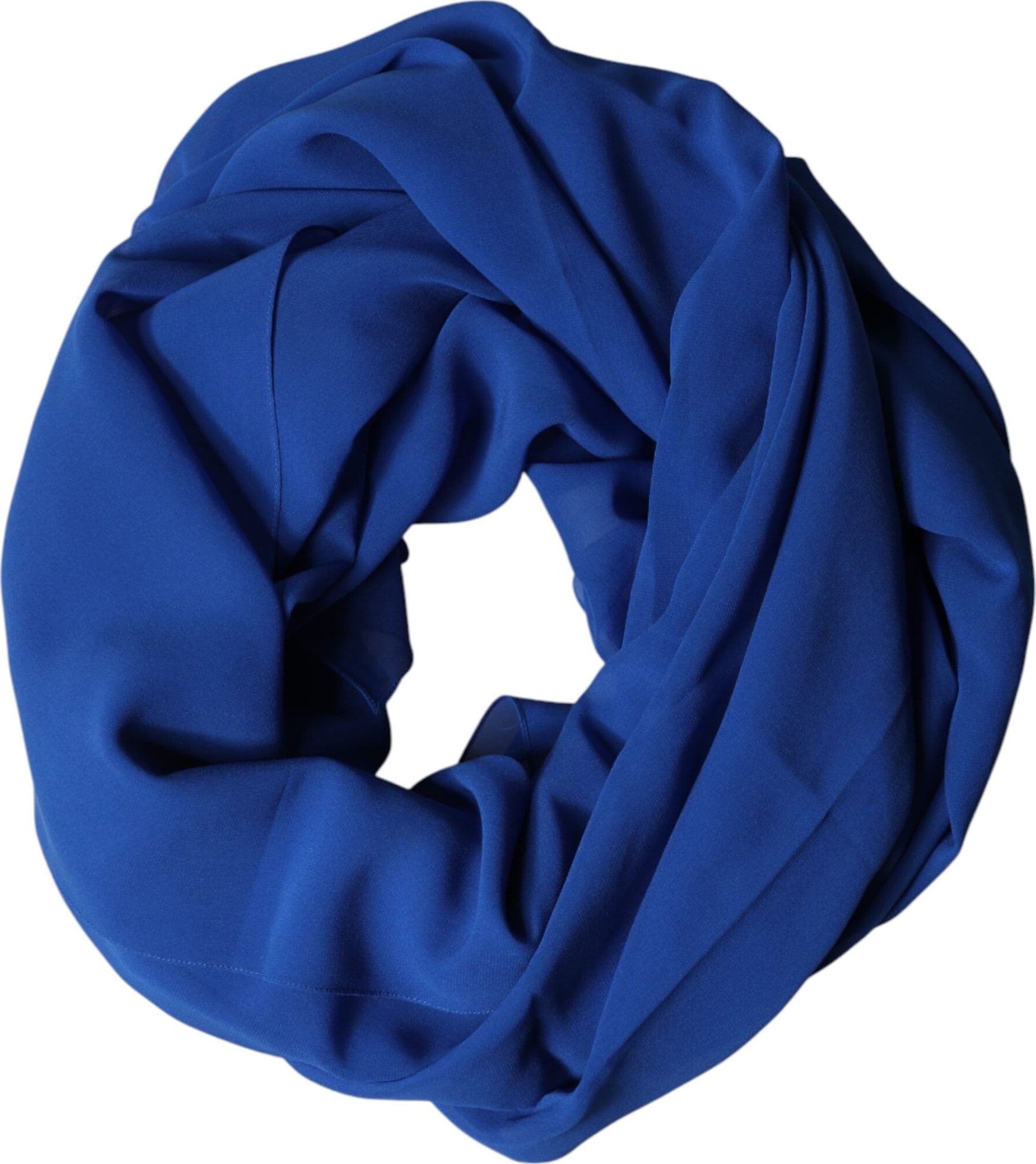 Dolce & Gabbana Blue Silk Stole Neck Wrap Shawl Men  Scarf - 4