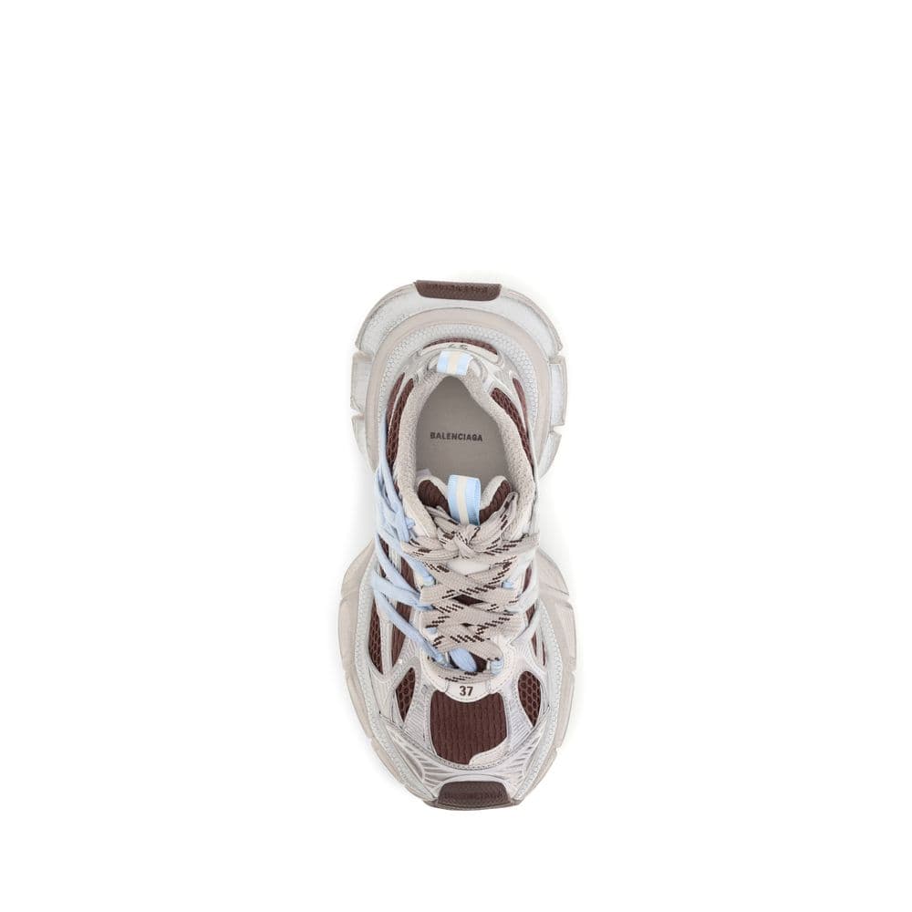 Balenciaga Multicolor Polyurethane Athletic Sneakers - 4