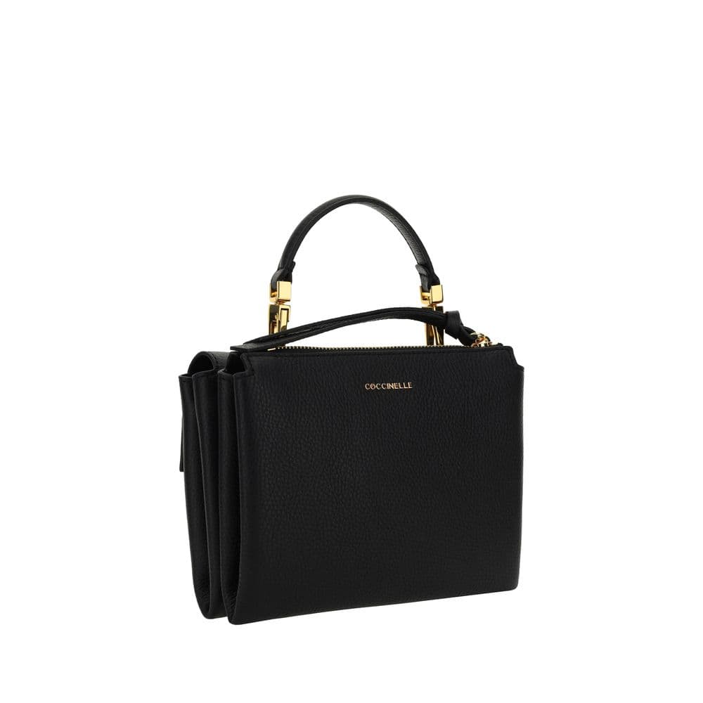 Coccinelle Black Calf Leather Bos Taurus Handbag - 3