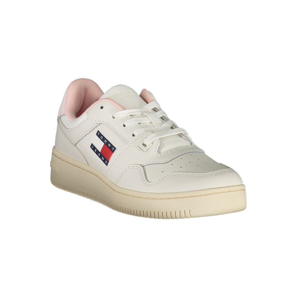 Tommy Hilfiger Bianco Leather Women Sneaker - 2