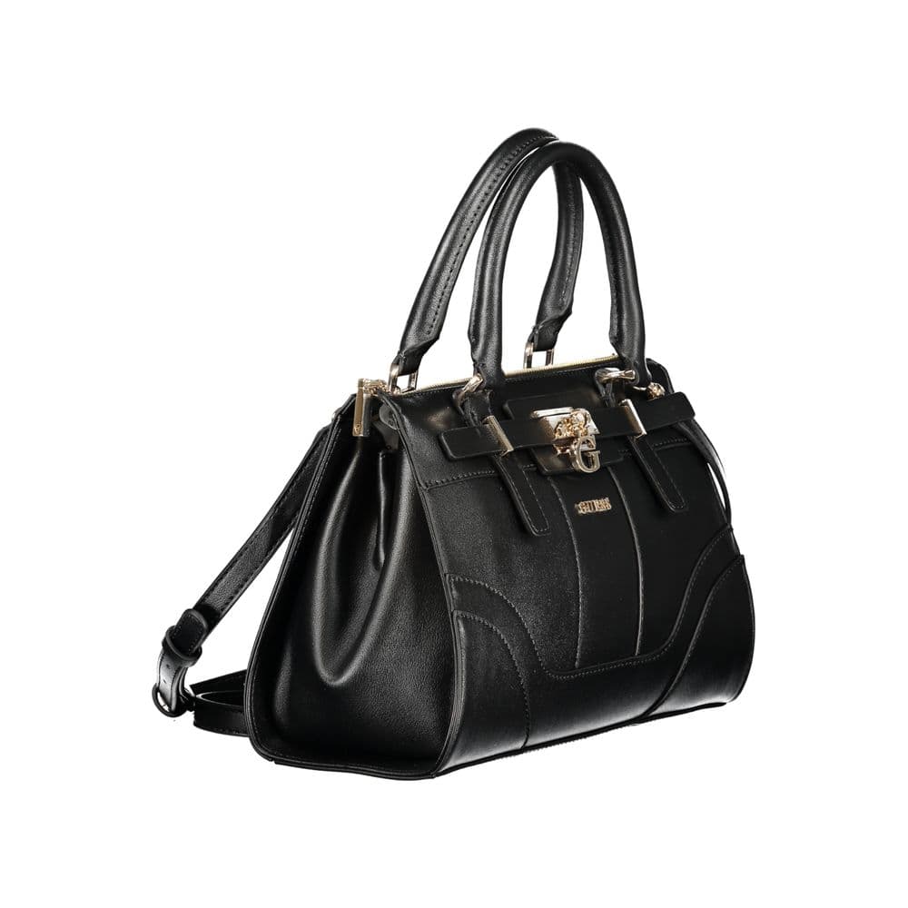 Guess Jeans Black Polyurethane Women Handbag - 3