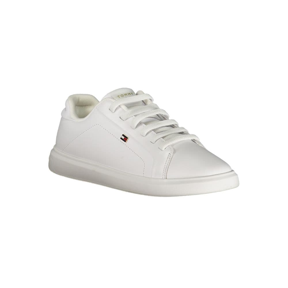 Tommy Hilfiger Bianco Polyurethane Women Sneaker - 2