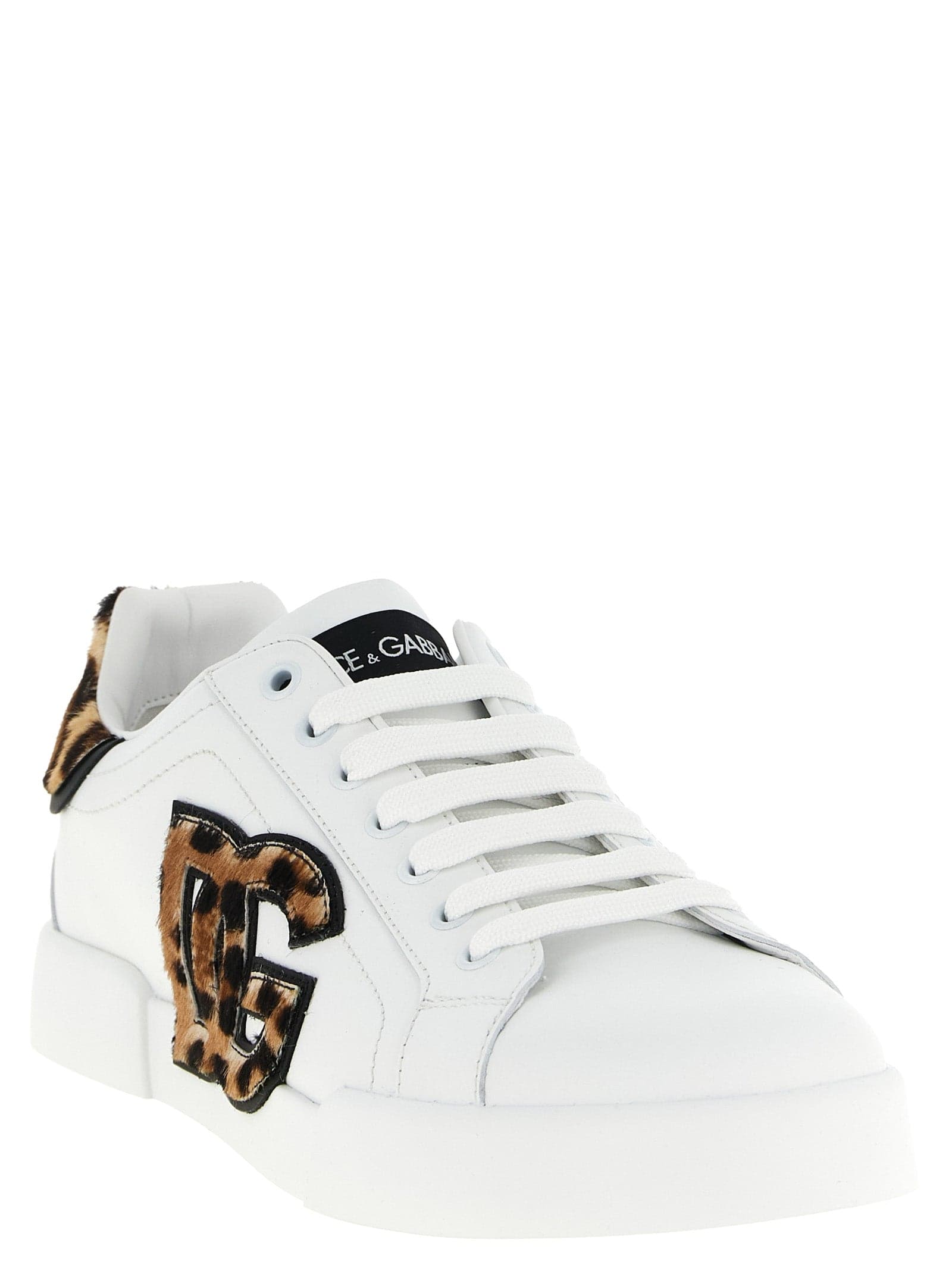 Dolce & Gabbana Brown Calfskin Low Top Sneakers - 2