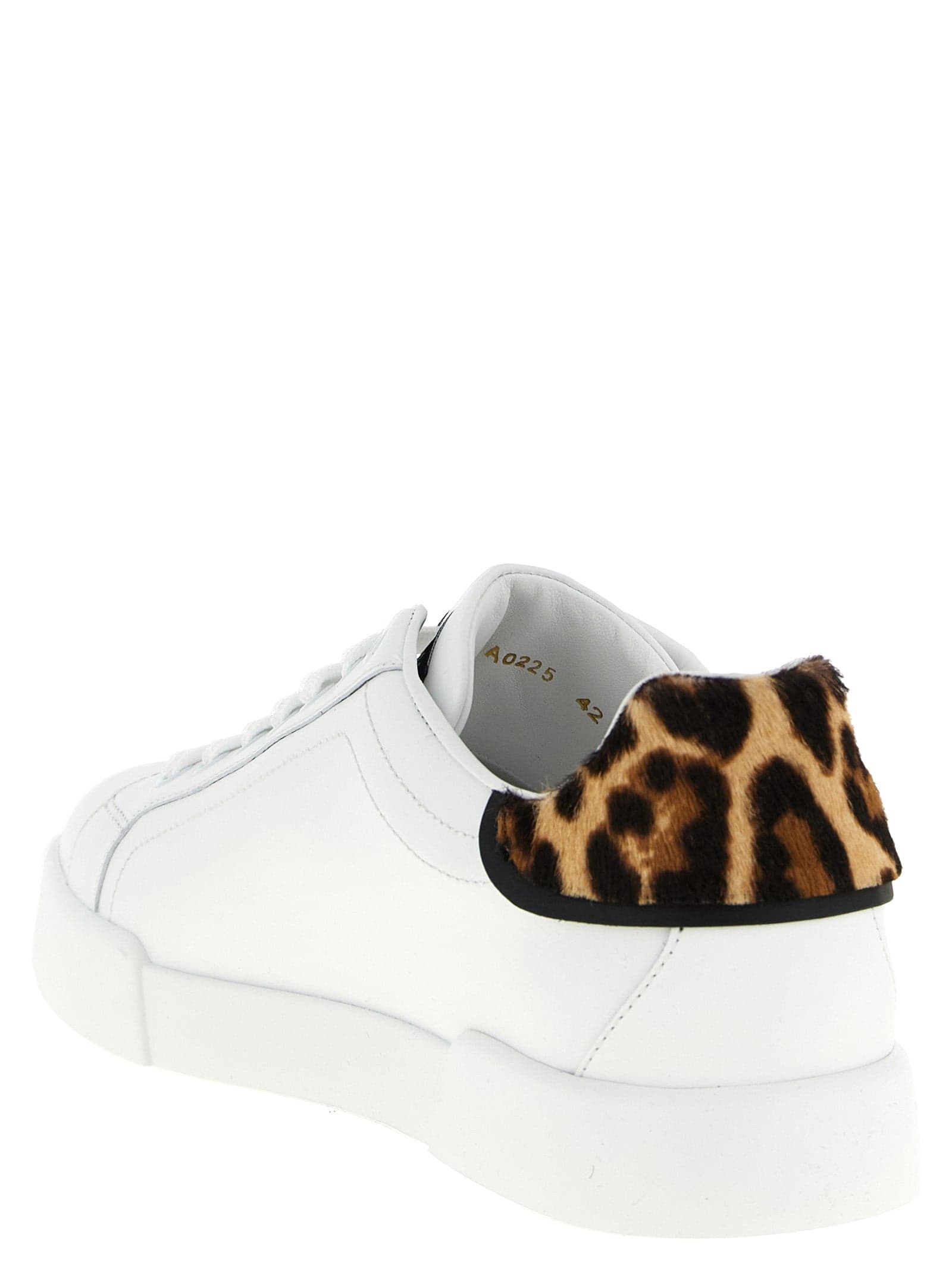 Dolce & Gabbana Brown Calfskin Low Top Sneakers - 3