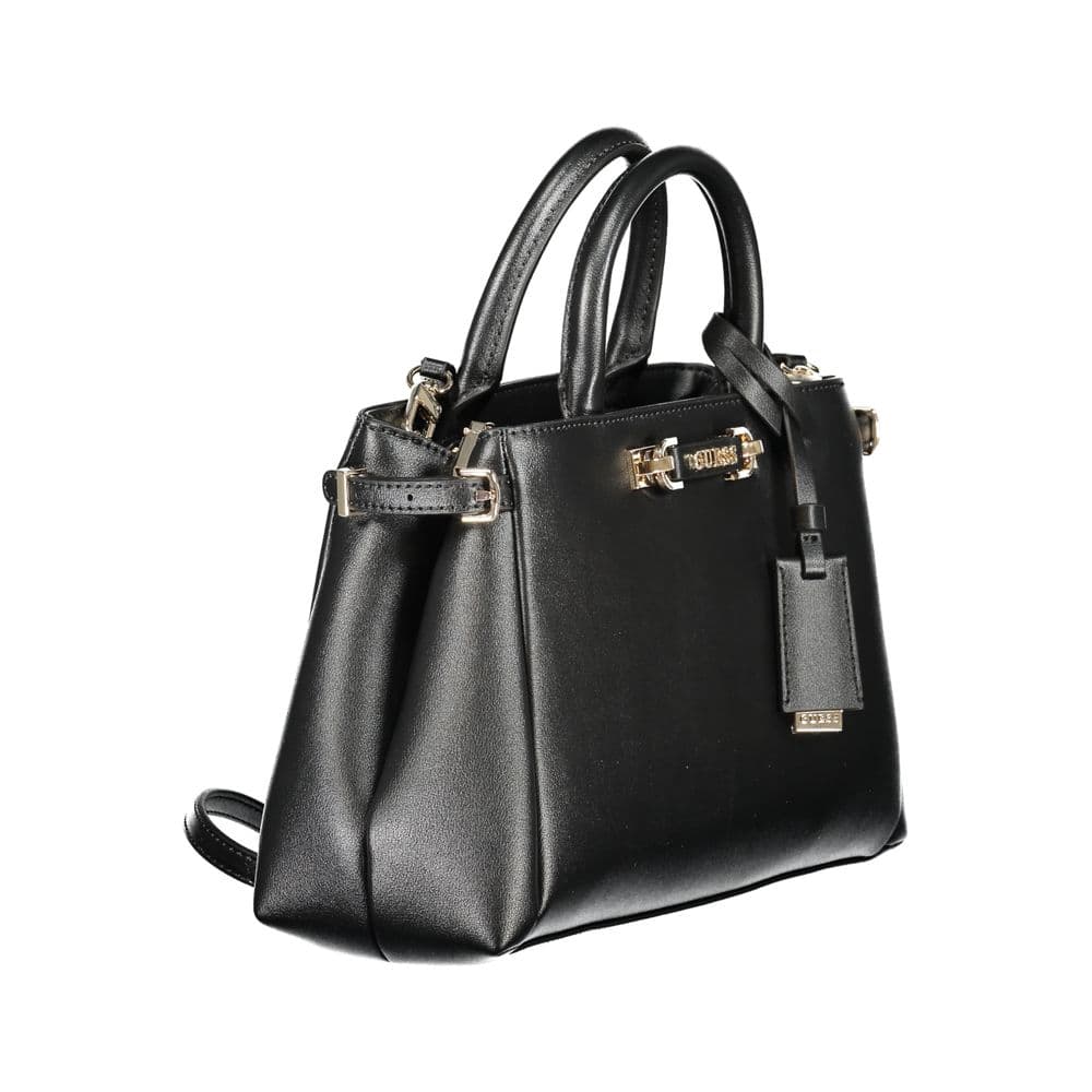 Guess Jeans Nero Poliuretano Women Handbag - 3