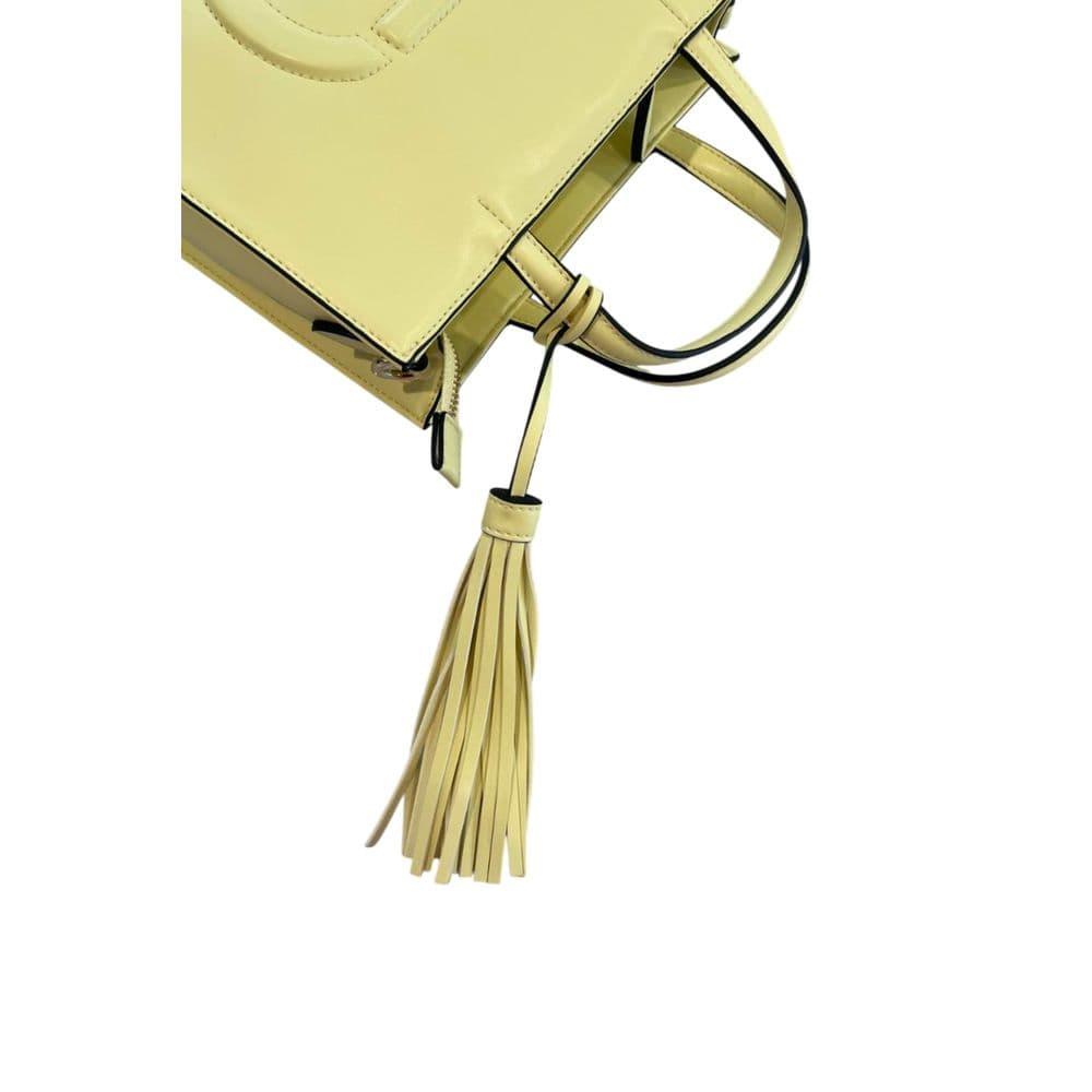 Twinset Yellow PU Women Handbag - 6