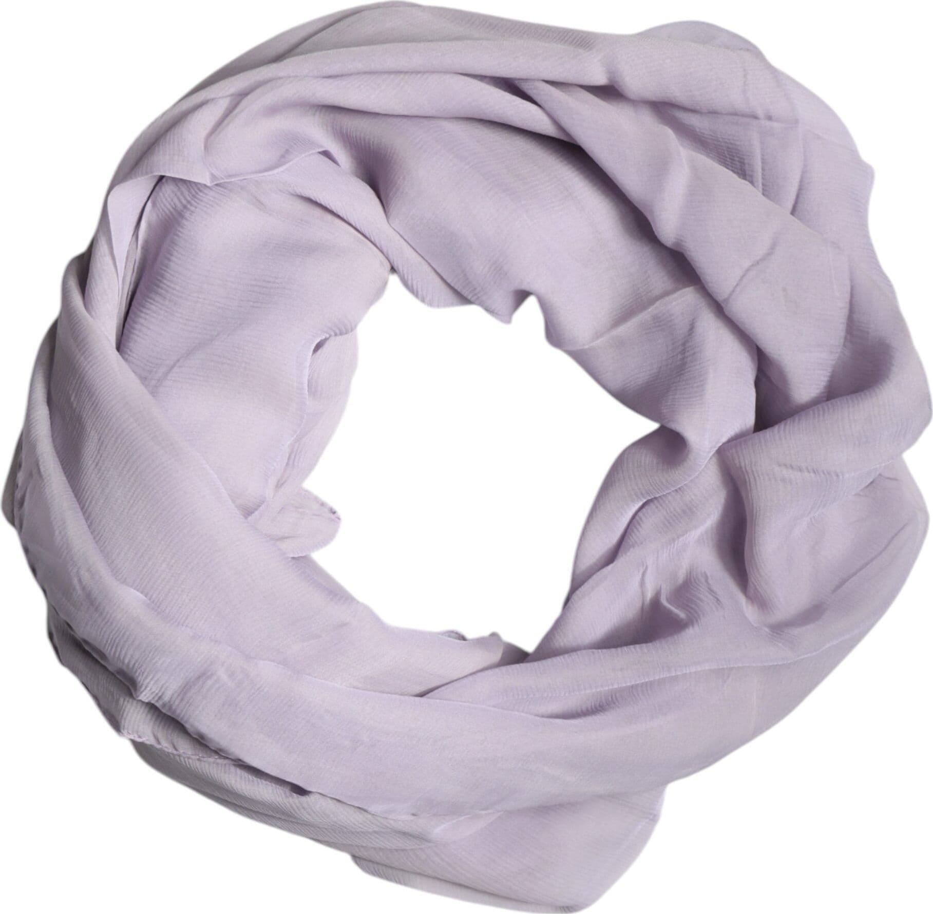Dolce & Gabbana Purple Silk Rectangle Wrap Shawl Scarf - 2