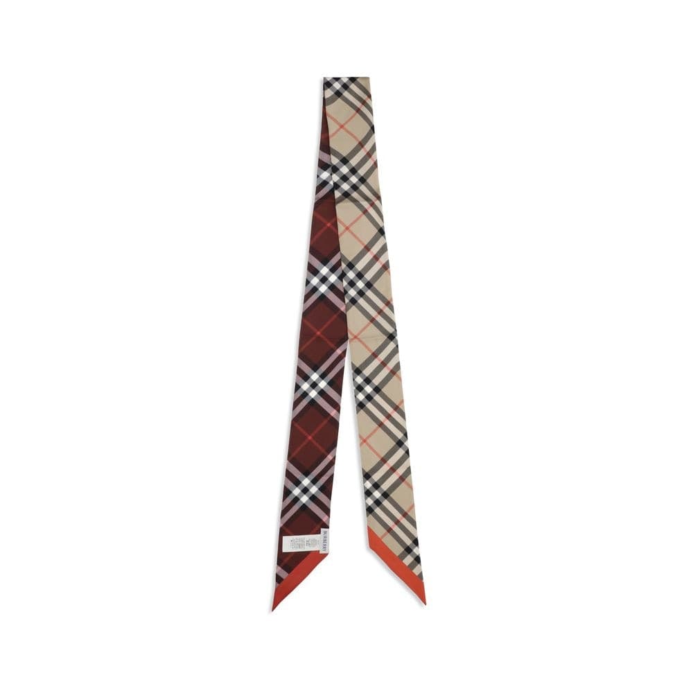 Burberry Beige Silk Scarf - 2