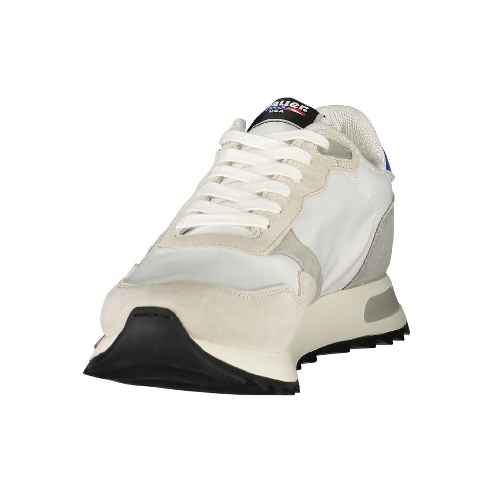 Blauer White Polyester Men's Sneaker - 3