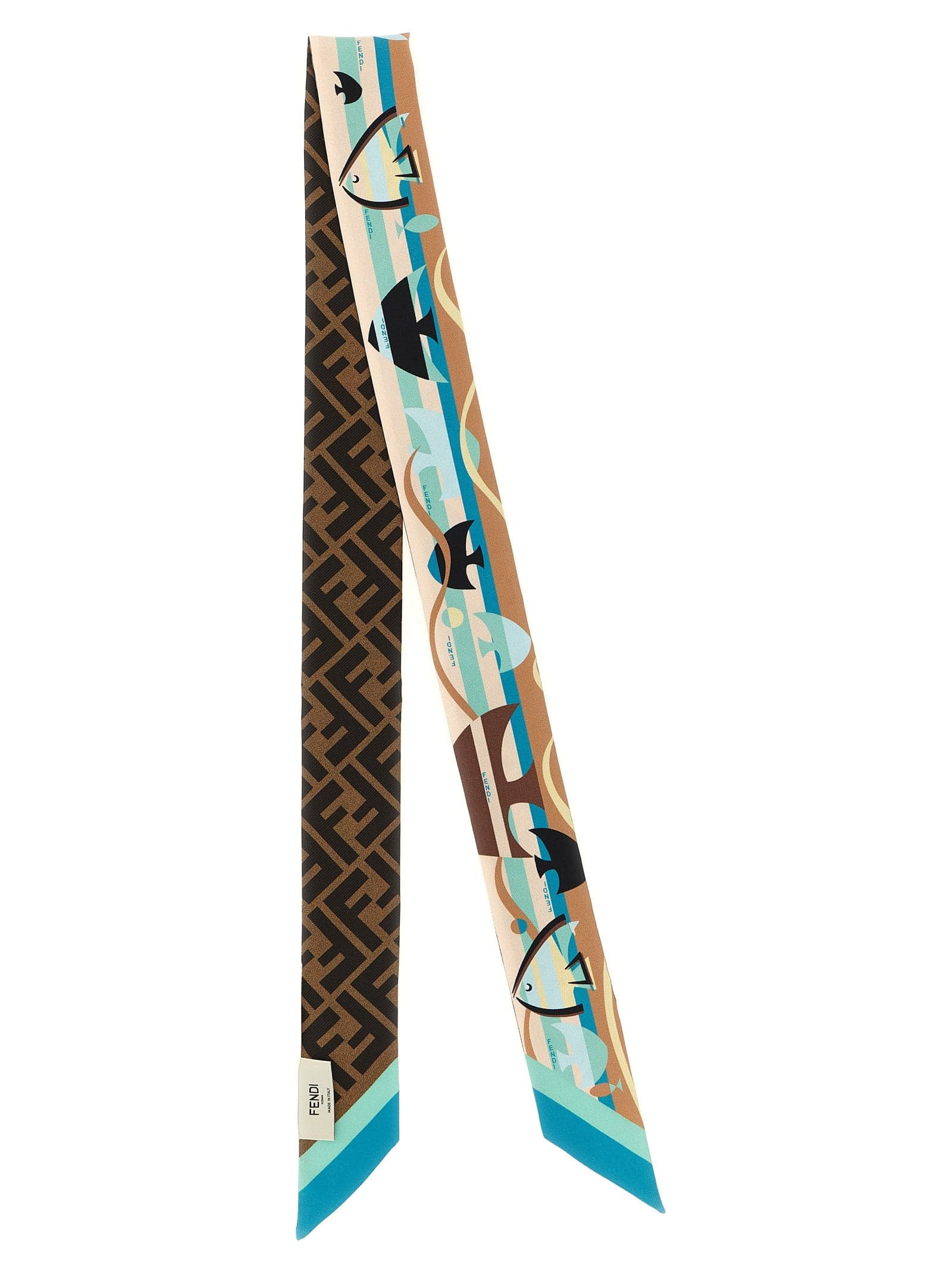 Fendi Multicolor Silk Foulard - 2