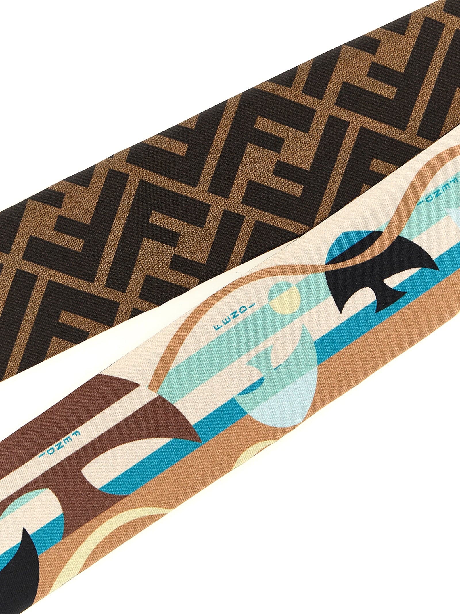 Fendi Multicolor Silk Foulard - 3