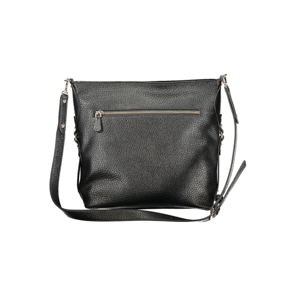 Guess Jeans Black Polyurethane Women's Handbag - 2