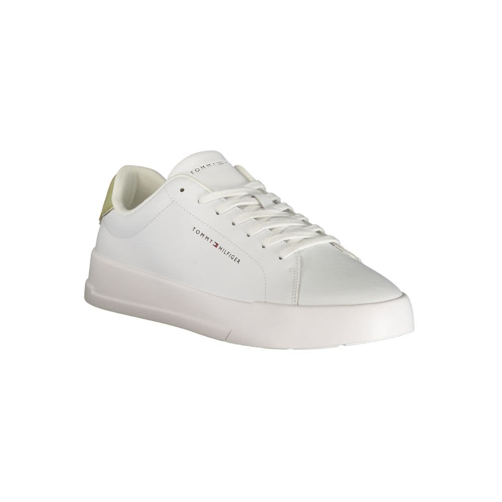 Tommy Hilfiger Bianco Polyurethane Men Sneaker - 2