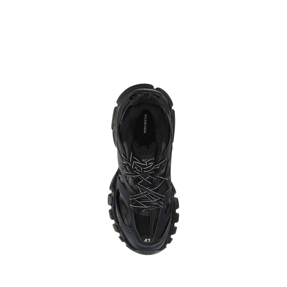 Balenciaga Black Polyethylene Athletic Sneakers - 4