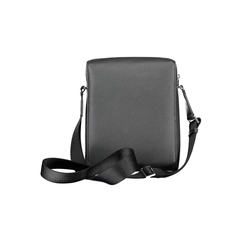 Calvin Klein Black Polyurethane Men Shoulder Bag - 2
