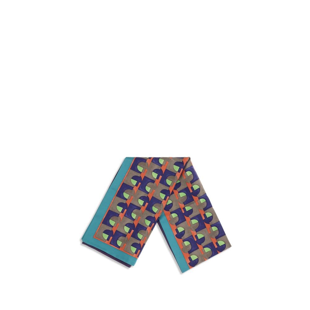 Miu Miu Multicolor Silk Scarf - 2