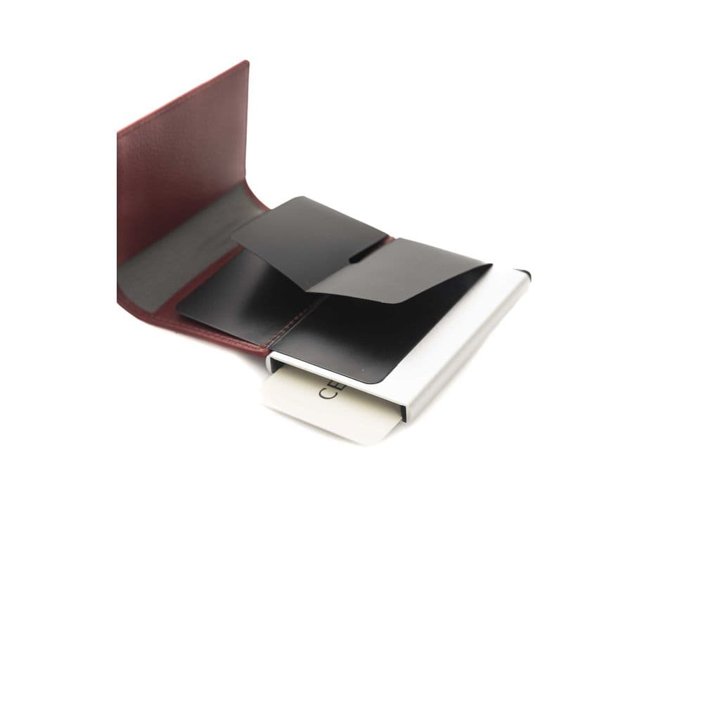 Cerruti 1881 Red Calfskin Men Wallet - 4