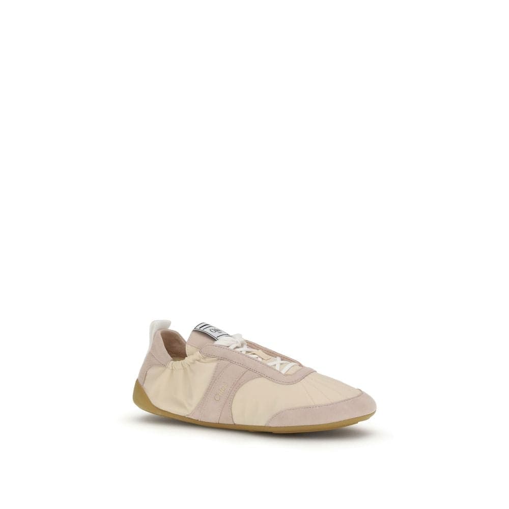 Chloé Beige Nylon Athletic Sneakers - 2