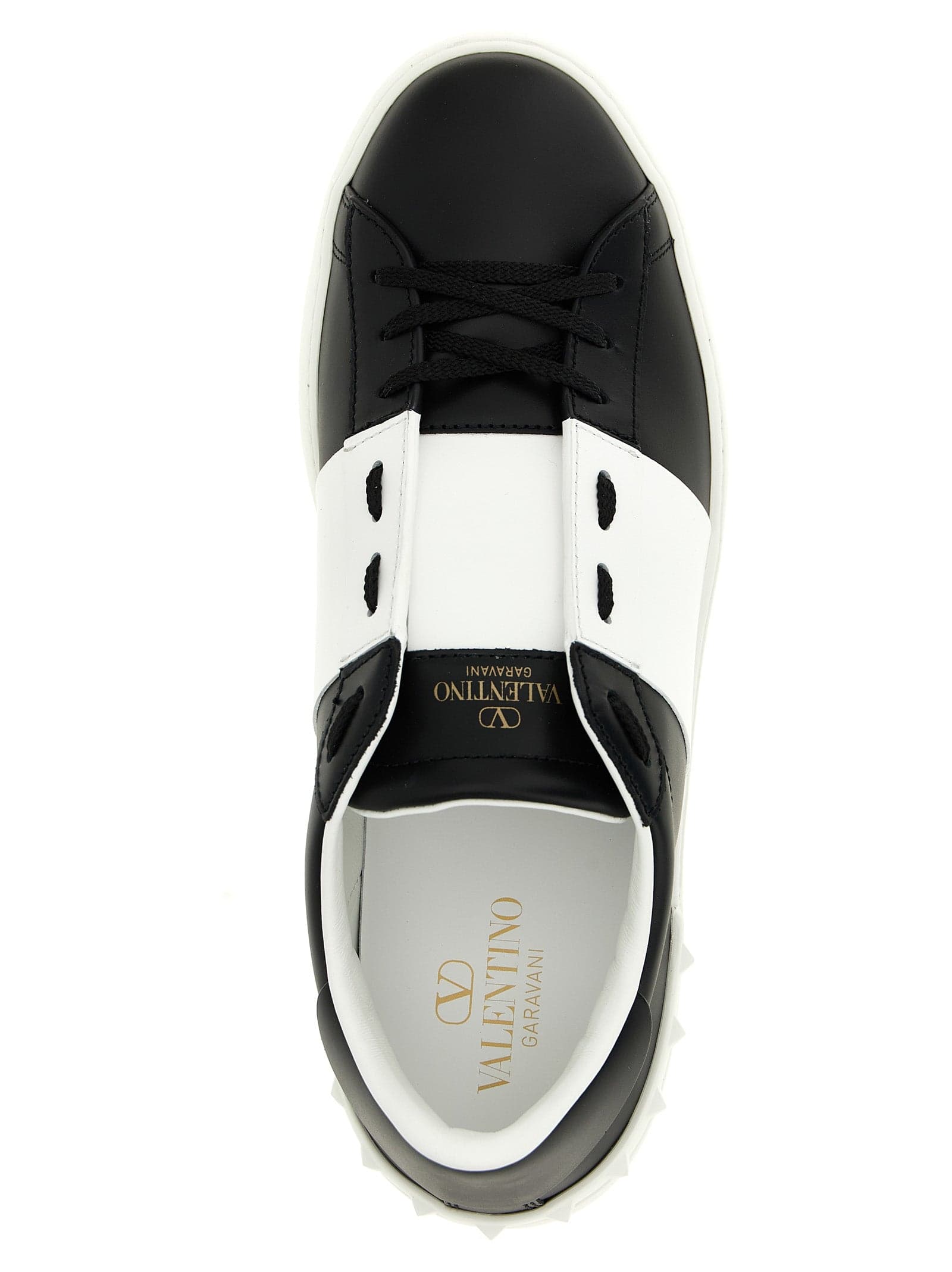 Valentino Garavani Bicolor Calfskin Sneakers - 4