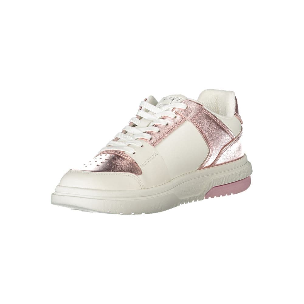 Tommy Hilfiger Bianco Poliuretano Women Sneaker - 3