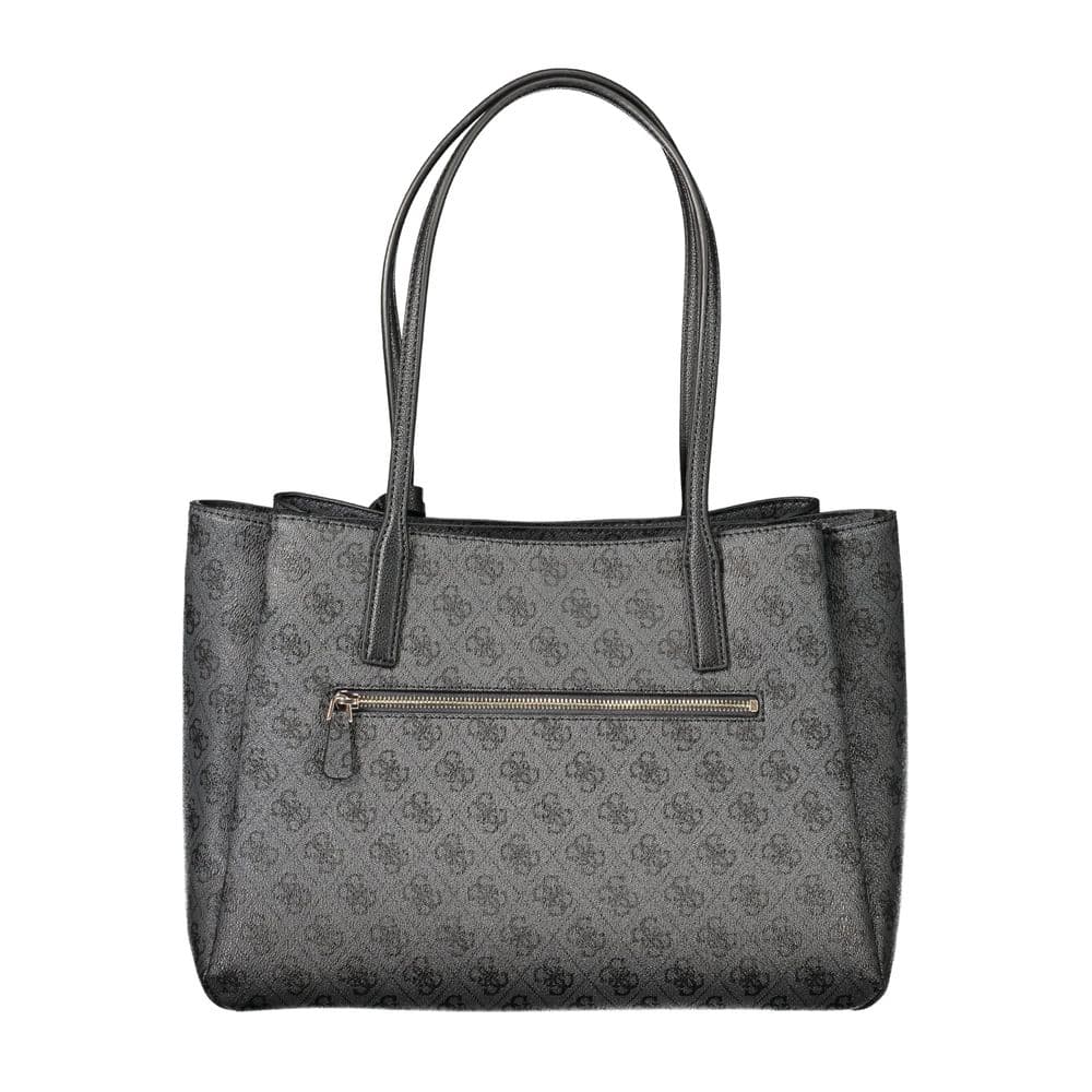 Guess Jeans Nero Polyurethane Woman Bag - 2