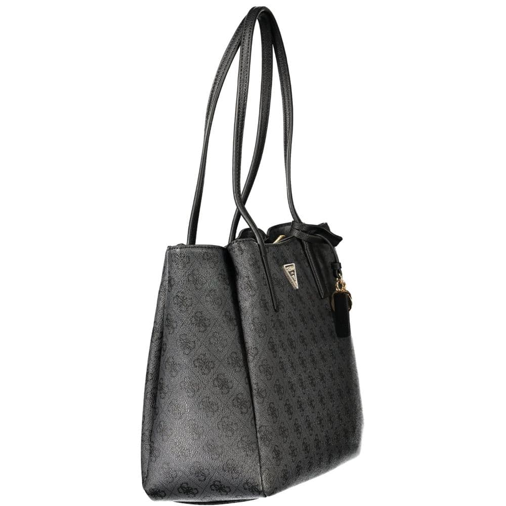 Guess Jeans Nero Polyurethane Woman Bag - 3