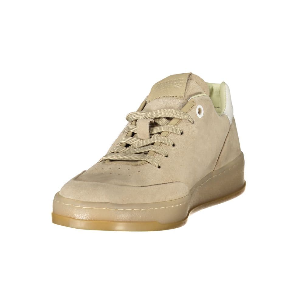 Blauer Beige Leather Men's Sneaker - 3