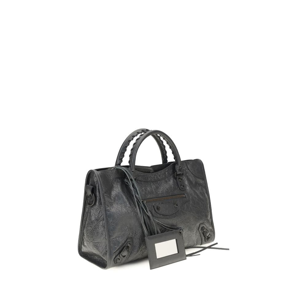 Balenciaga Gray Lamb Ovis Aries Aries Handbag - 2