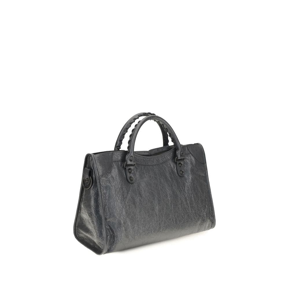 Balenciaga Gray Lamb Ovis Aries Aries Handbag - 3